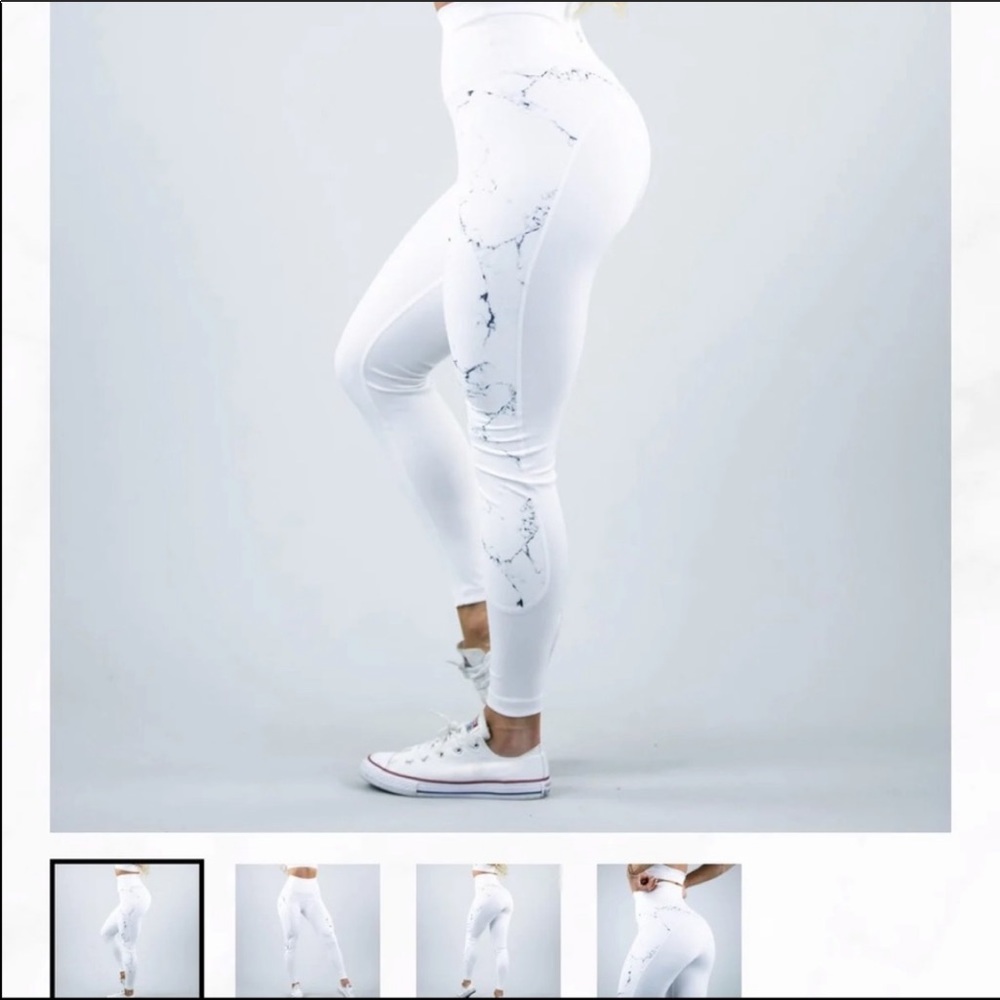 Buffbunny marble leggings size small